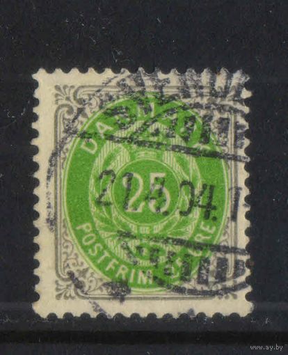 Дания 1875 Номинал Стандарт # 29BIIY