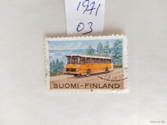 Финляндия 1971 автобус