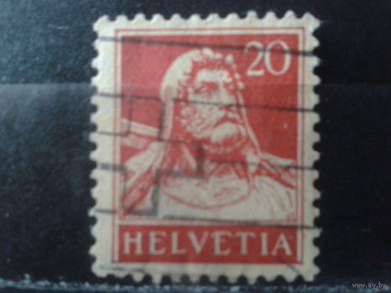 Швейцария 1924 В. Телль 20с