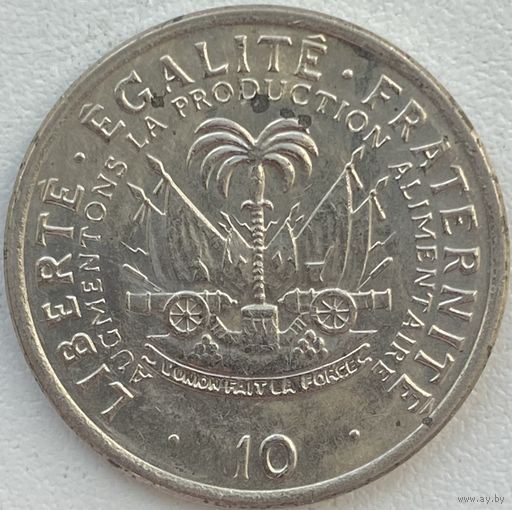 Гаити 10 сантимов 1975 г.