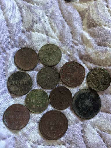 Монетки Российской Империи