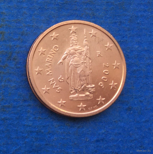 Сан-Марино 2 евроцента 2006