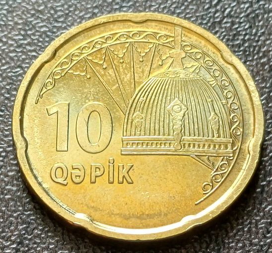 Азербайджан 10 гяпиков, 2021   ( 1-6-6 )