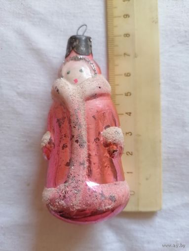 Ёлочная игрушка СНЕГУРОЧКА СССР 0056