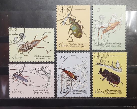 Куба. 1980 год. Фауна. Насекомые-вредители (1281)