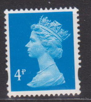 Королева Елизавета II Известные люди Личности Великобритания 1994 год лот  10 ЧИСТАЯ