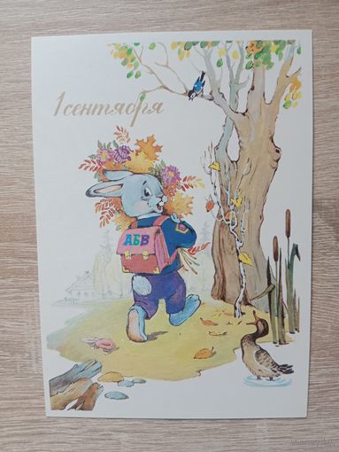 Открытка Ожегова,1990 чистая