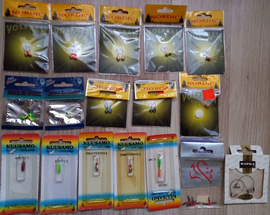 Мормышки для рыбалки НОВЫЕ. Всего 24 штуки
