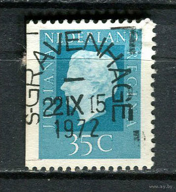Нидерланды - 1972 - Королева Юлиана - [Mi. 999DI] - полная серия - 1 марка. Гашеная.  (Лот 19JC)-TG3P59