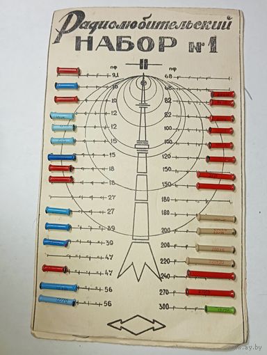 Радиолюбительской стенд СССР  - Винтаж .