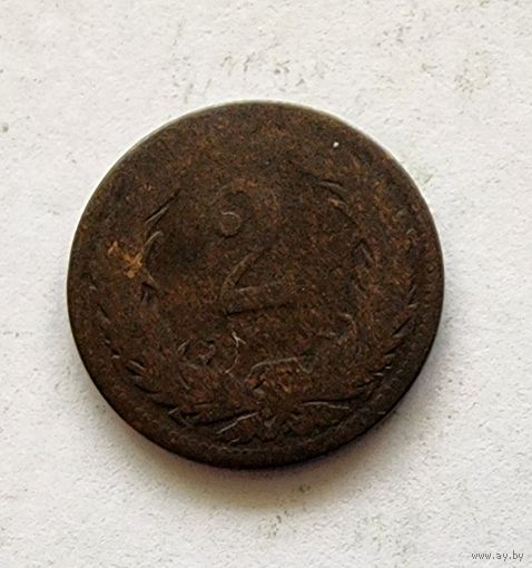 Венгрия 2 филлера, 1896