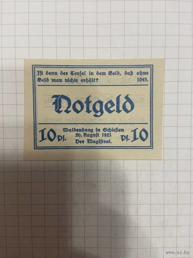 10 пфенингов (нотгельды) г. Германия.-1412-9