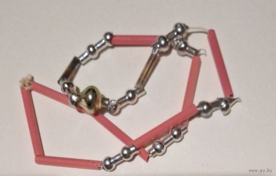 Елочная мини игрушка Бусы из набора Малютка