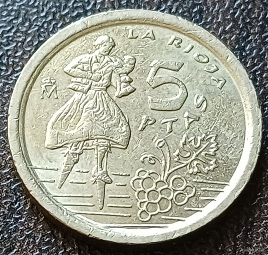 Испания 5 песет, 1996 Риоха    ( 2-1-3 )