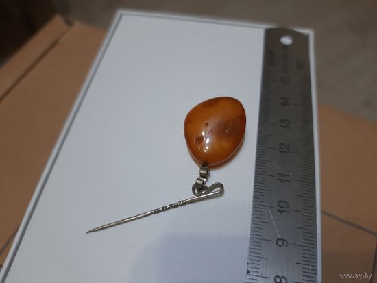 Янтарь, брошь, СССР