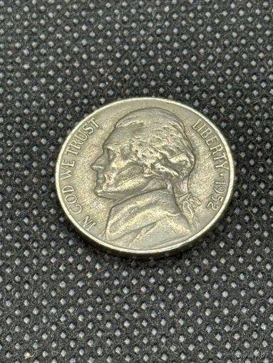 5 центов, США 1952 D