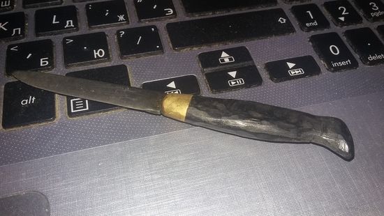 Ножик,финка,оригинал,маленькая.Заводс кая.