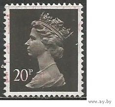 Британия. Королева Елизавета II. 1970г. Mi#550.
