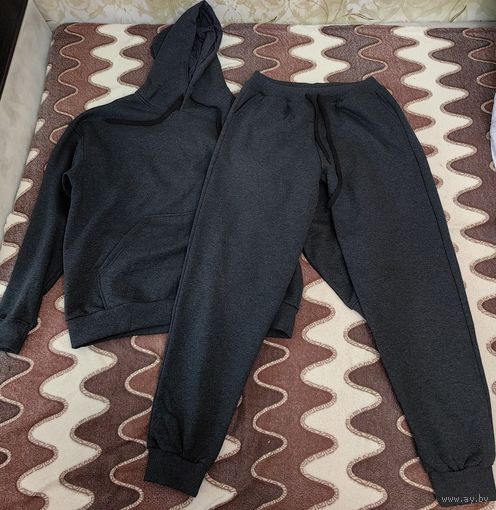 Очень теплый костюм / штаны + худи