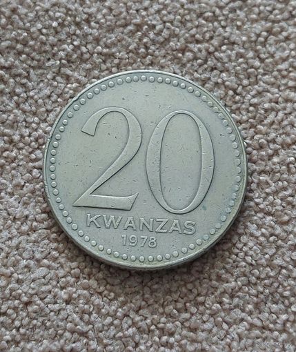 Ангола 20 кванз, 1978
