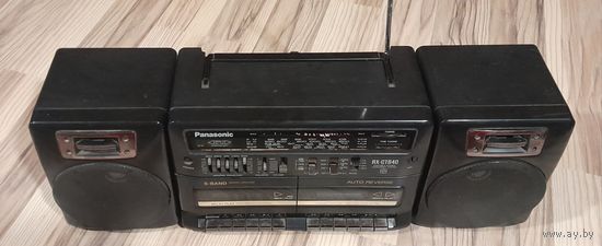 Panasonic RX-CT840. Двухкассетная магнитола