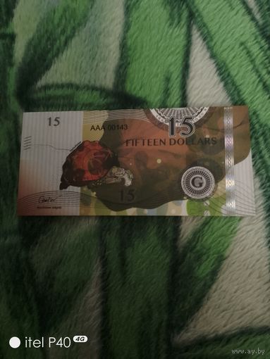 15 долларов Исландия