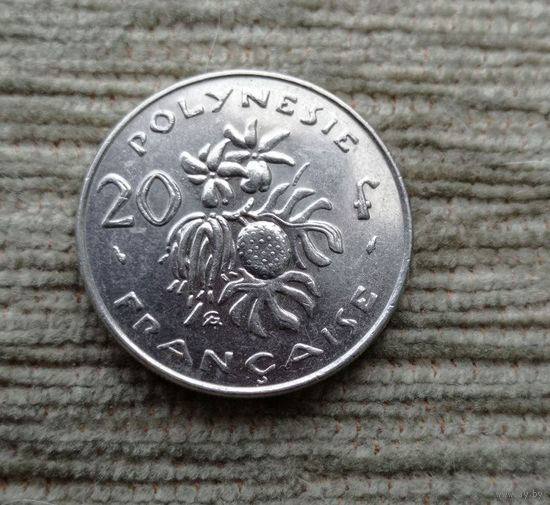 Werty71 Французская Полинезия 20 франков 1984