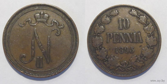 10 пенни 1895