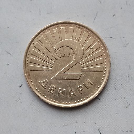 2 денара 2006 года Северная Македония. Республика Македония.