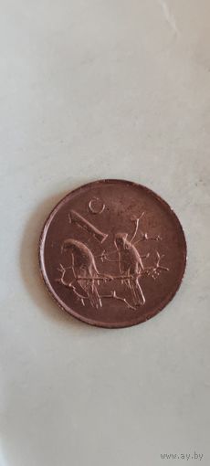 Африка 1 цент 1989