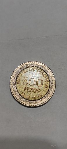 Колумбия 500 песос 2015