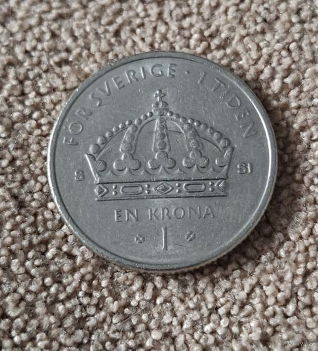 Швеция 1 крона 2008 Карл XVI Густав