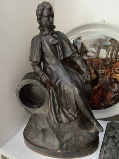 Часы Пушкин Подчасник Чугун Касли 1964 год