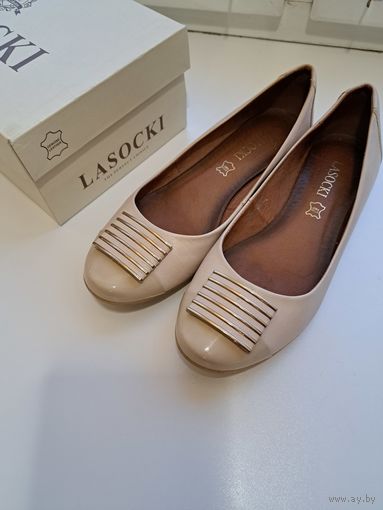 Туфли балетки (нат.кожа) р-р 36,5 - 37