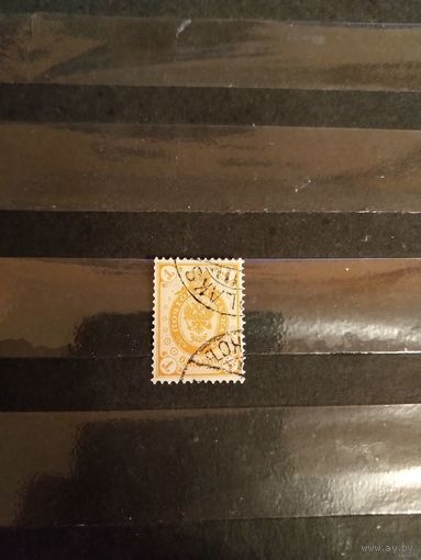 1891 Россия Великое княжество Финляндское герб мих35 оценка 9 евро (1-1)