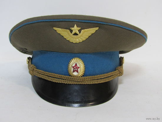 Фуражка рядового состава военно-воздушных сил. ВВС СССР. Ретро СССР.