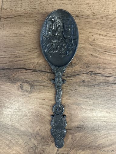 Винтажная оловянная ложка с клеймом, Европа, много лотов с рубля