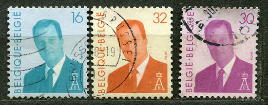 Король Альберт II. Бельгия. 1994. Серия 3 марки