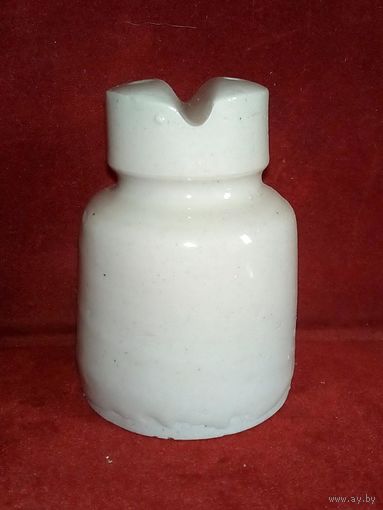 Большой фарфоровый изолятор СССР электрика