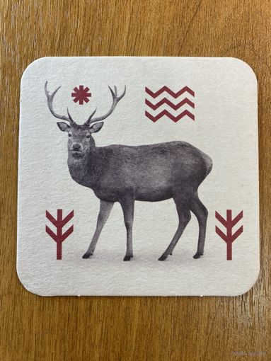 Подставка под пиво пивоварни "Горьковская" /Россия/ No 5