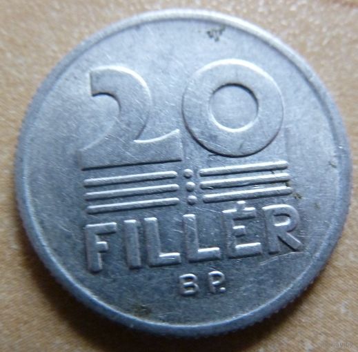 20 филлер 1980 Венгрия