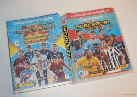 Альбомы с карточками Panini чемпионат Италии сезон 2018/2019 гг.