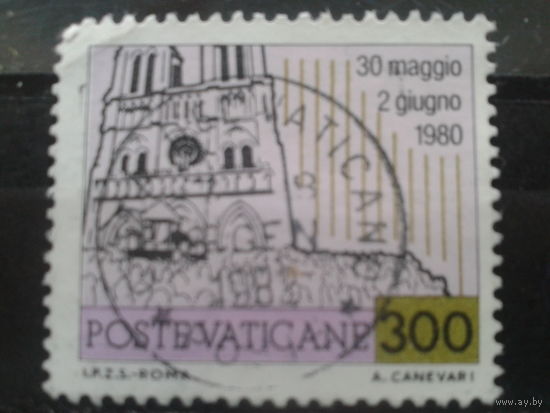 Ватикан, 1981. Собор Нотр-Дам, Париж