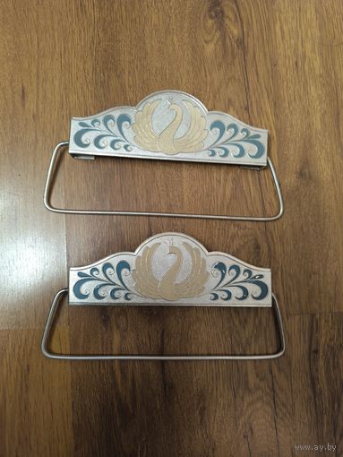 Царевна Лебедь, держатель для полотенец СССР, алюминий