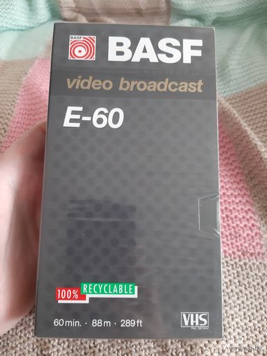 Кассета BASF video broadcast E-60.