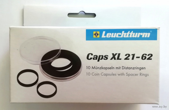 Капсулы Leuchtturm Caps XL 21-62