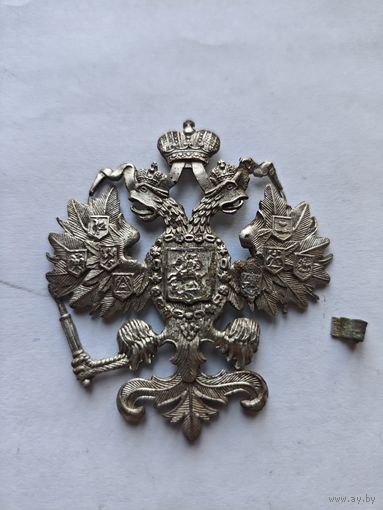 Кокарда орёл с барашковой шапки РИА.