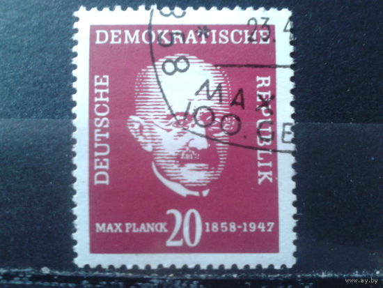 ГДР 1958 Макс Планк, физик, Нобелевский лауреат