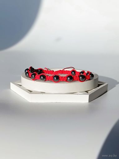 Браслет с гематитом