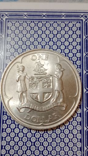 Фиджи 1 доллар 1969